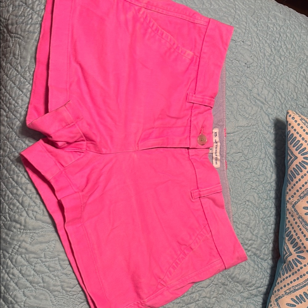 Southern Tide Vibrant Pink Khaki Women's Shorts